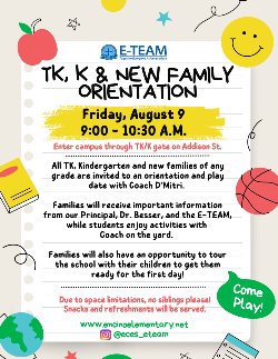 Orientation Flyer